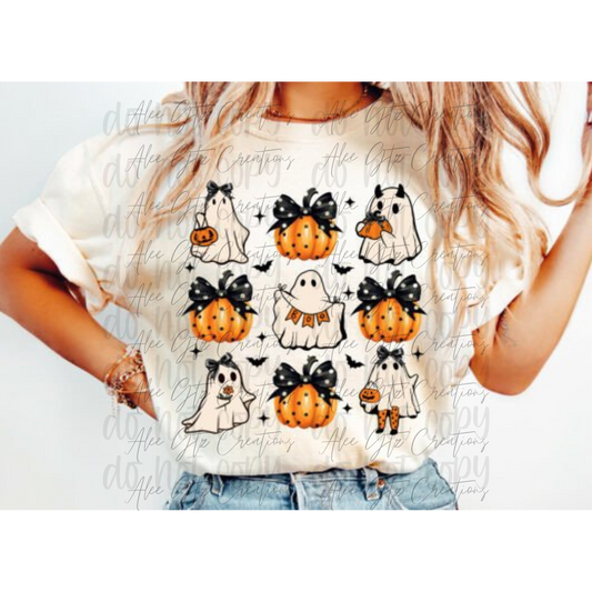 Cute Spooky Ghost Shirt / Sweater