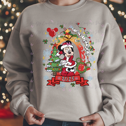 Minnie 2025 Christmas Shirt/ Sweater