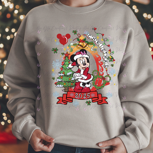 Minnie 2025 Christmas Shirt/ Sweater