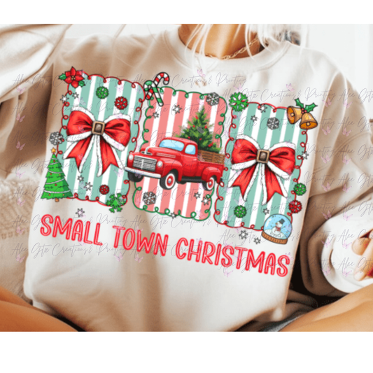 Small Town Christmas Shirt/ Sweater
