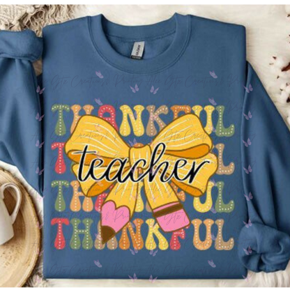 Thankful Teacher Shirt / Sweater