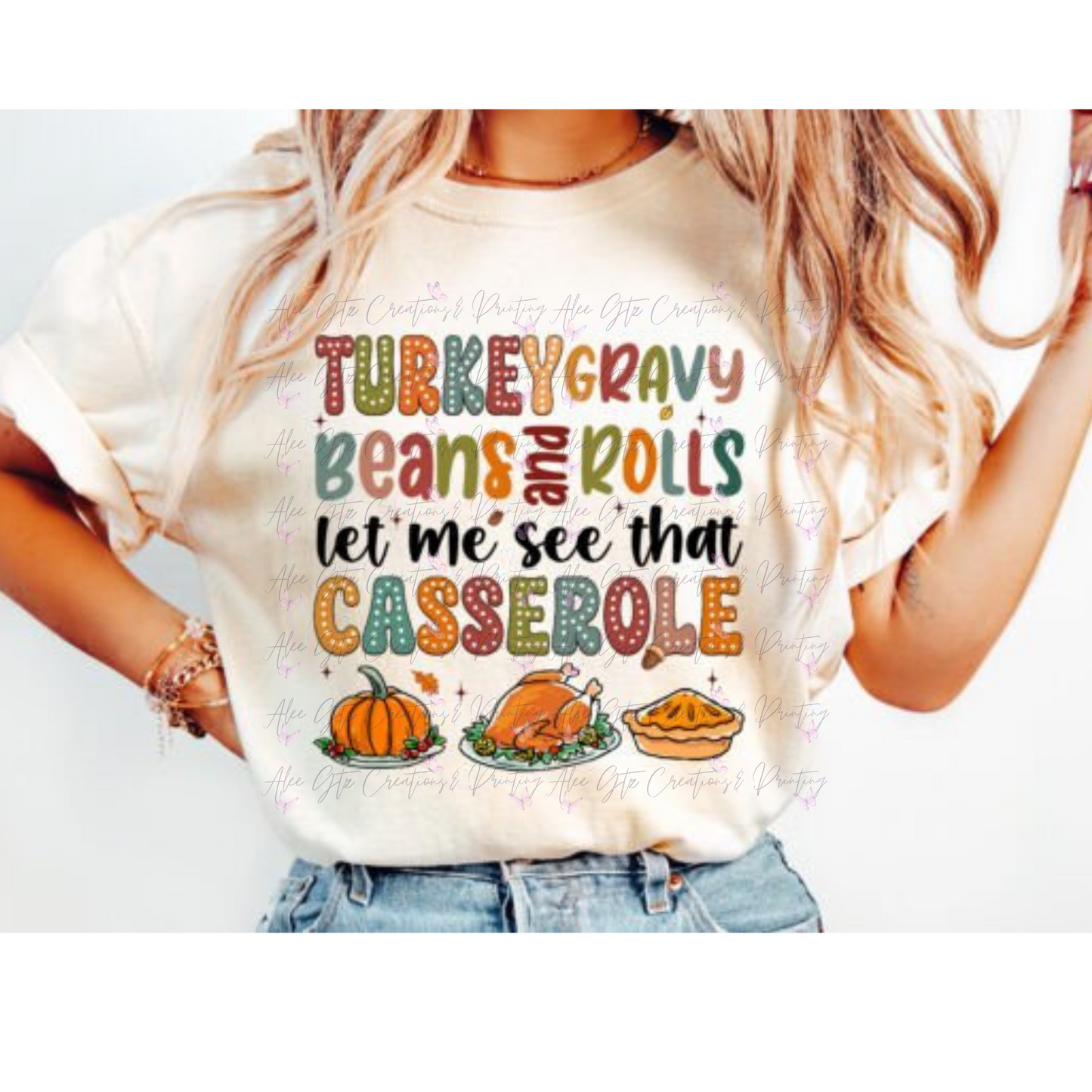 Casserole Shirt/ Sweater