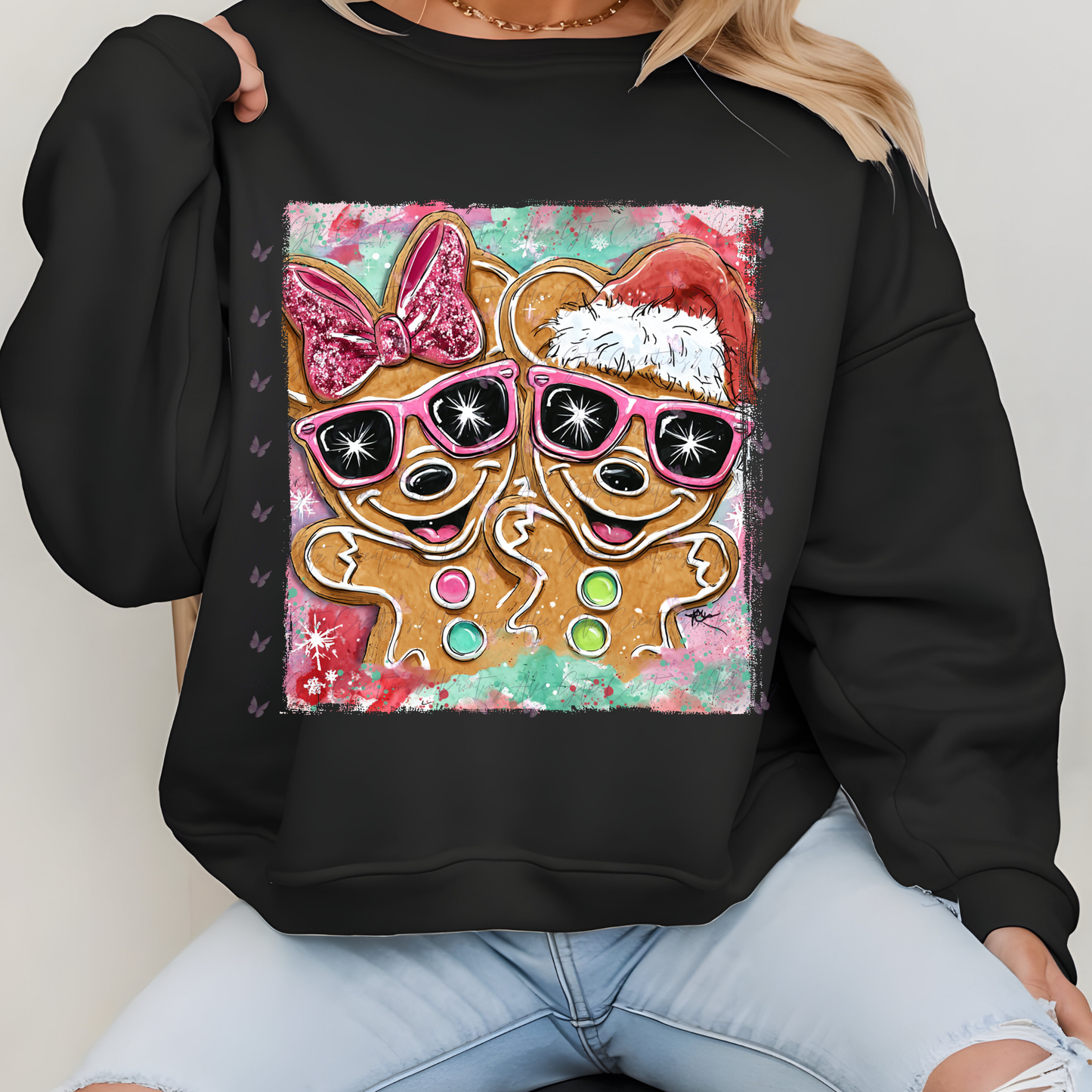 Mickey & Minnie Ginger Cookie Shirt/ Sweater