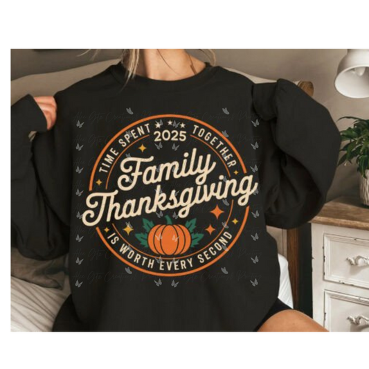 Family Thanksgiving Shirt/ Sweater