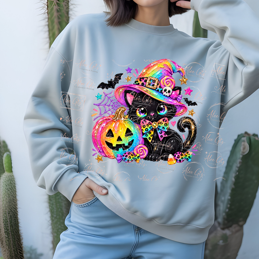 kitty Pumpkin shirt/sweater