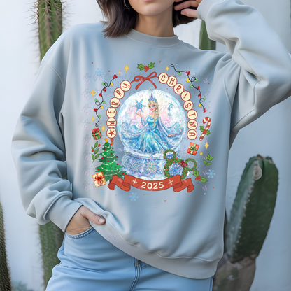 Elsa Snow Globe Shirt/ Sweater