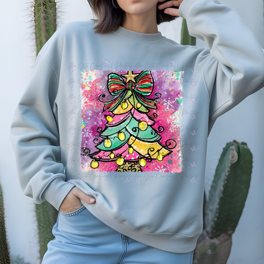 Colorful Tree Shirt/ Sweater