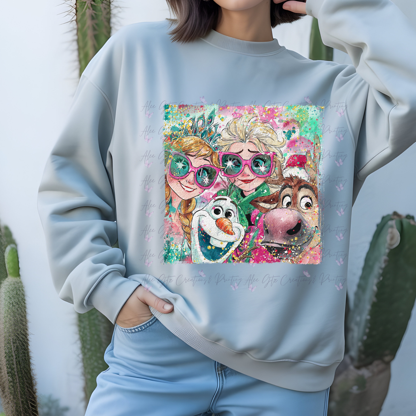 Frozen Colorful Shirt/ Sweater