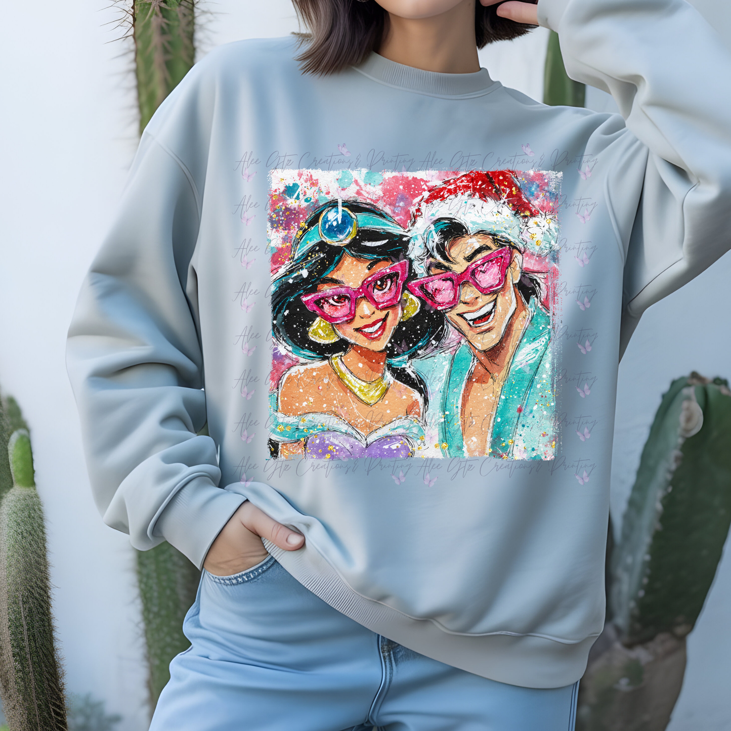 Jasmine & Aladin Colorful Shirt/ Sweater
