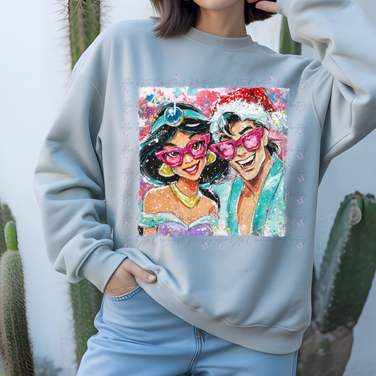 Jasmine & Aladin Colorful Shirt/ Sweater