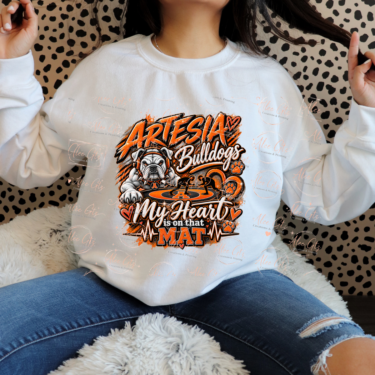 Artesia wrestling women shirt/sweater