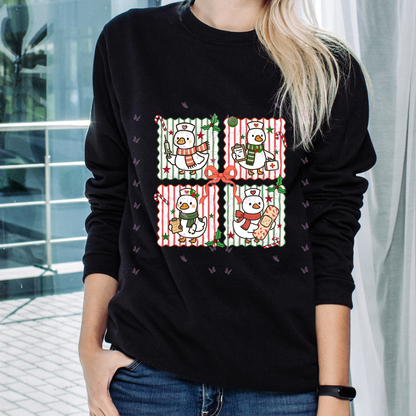 Snow man Medical Shirt/ Sweater