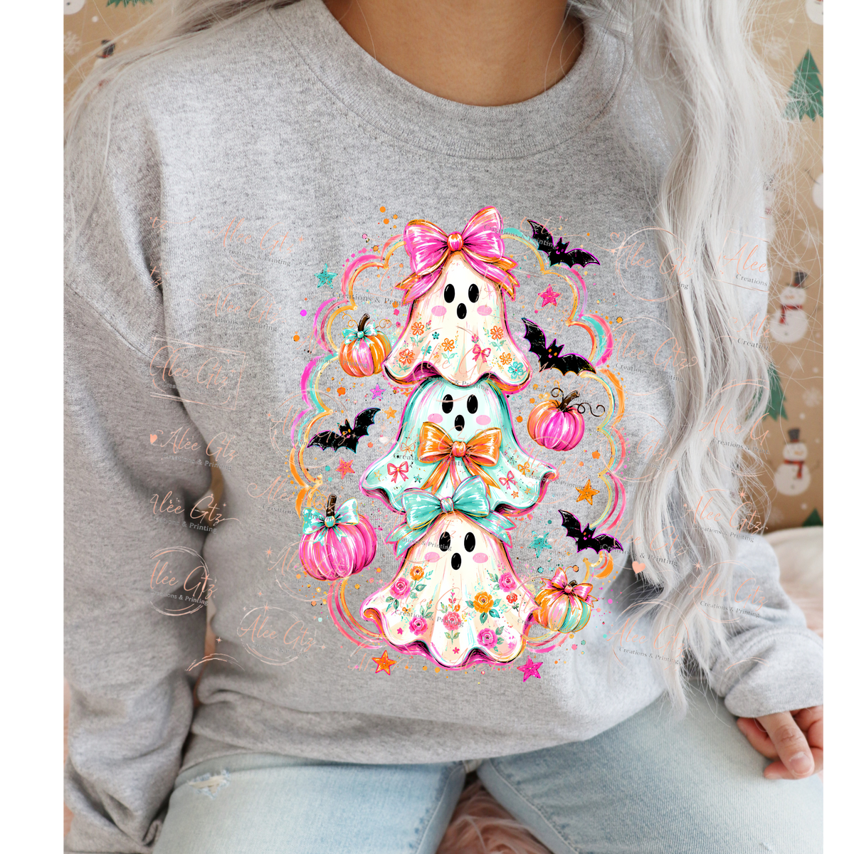 Three Cute Ghost shirt/sweater