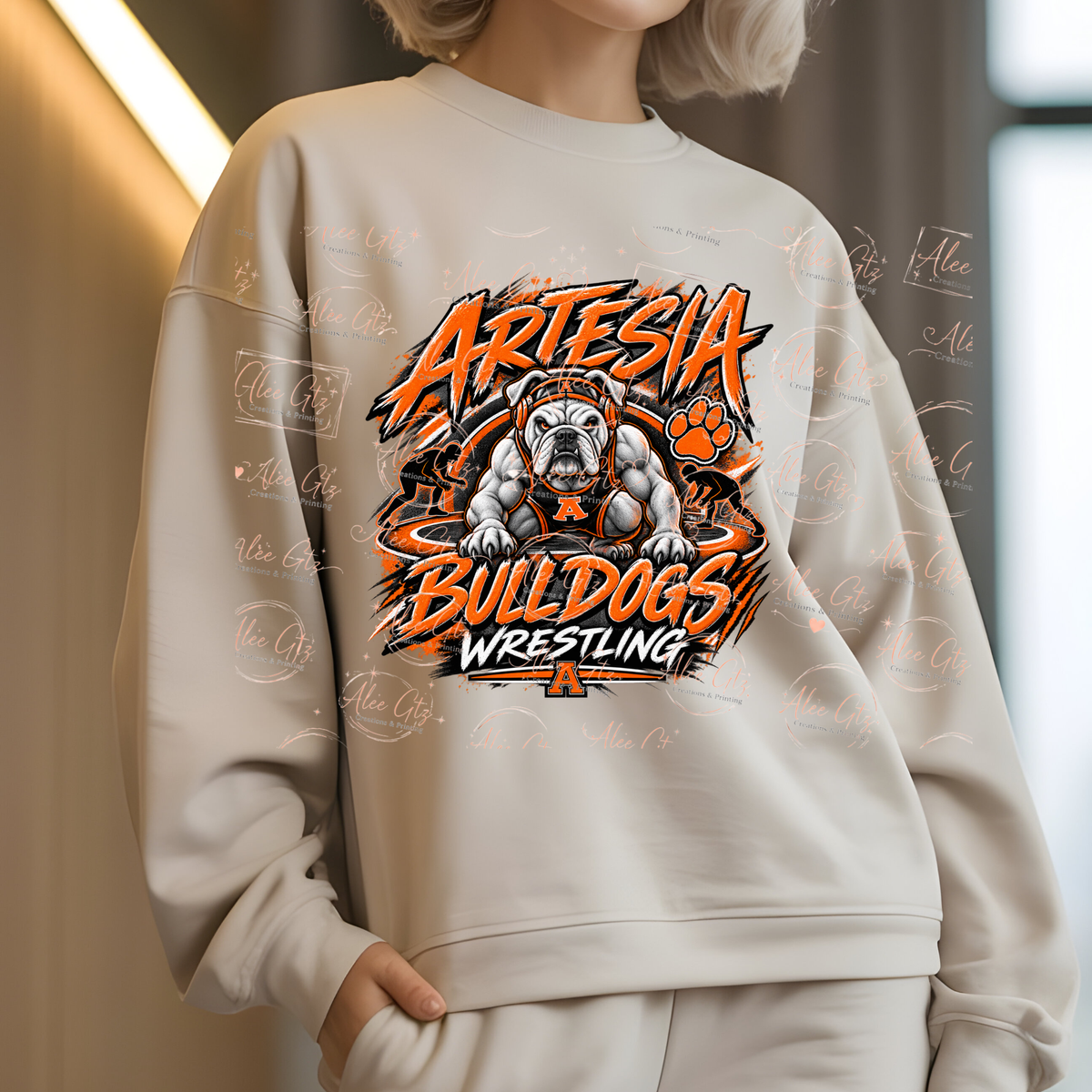 Artesia wrestling shirt/sweater