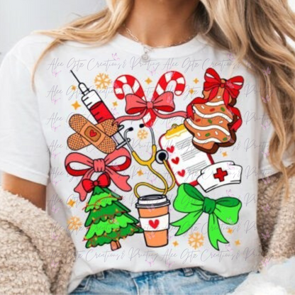 Red Coquete Christmas Shirt/ Sweater