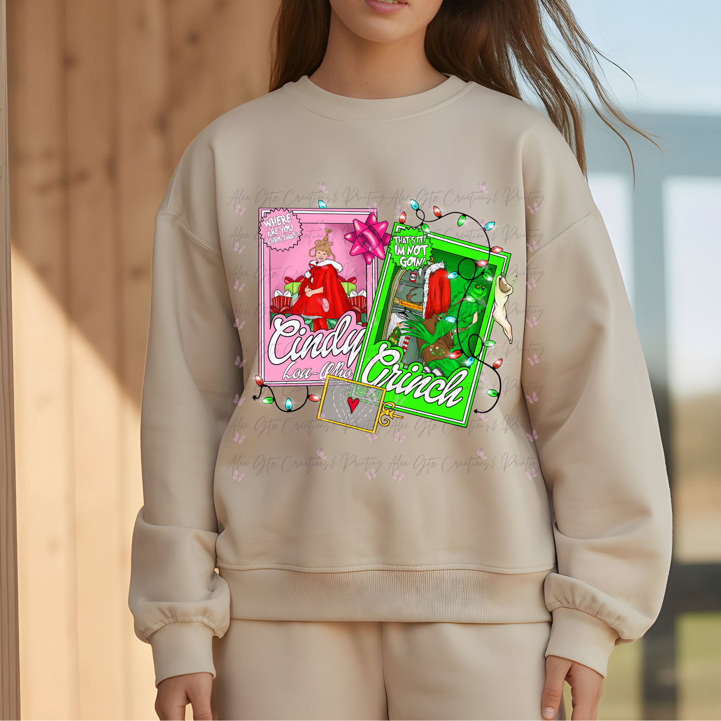 Cindy & Grinch Shirt/ Sweater