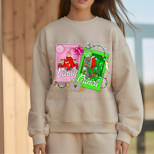 Cindy & Grinch Shirt/ Sweater