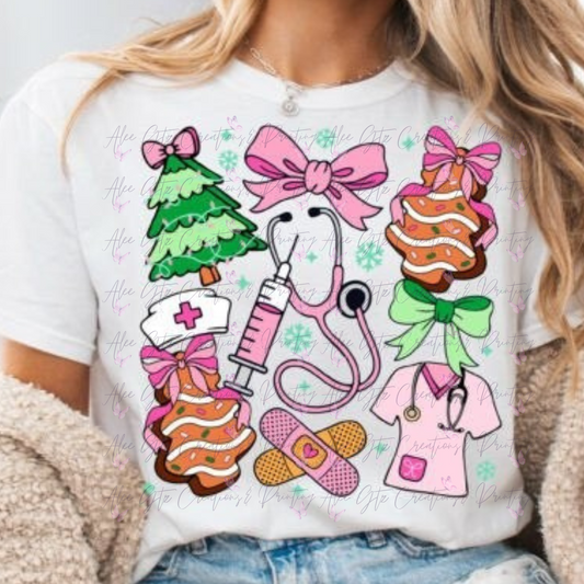 pink Coquete Christmas Shirt/ Sweater