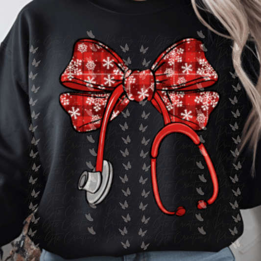 Coquete Healthcare Bow Shirt/ Sweater