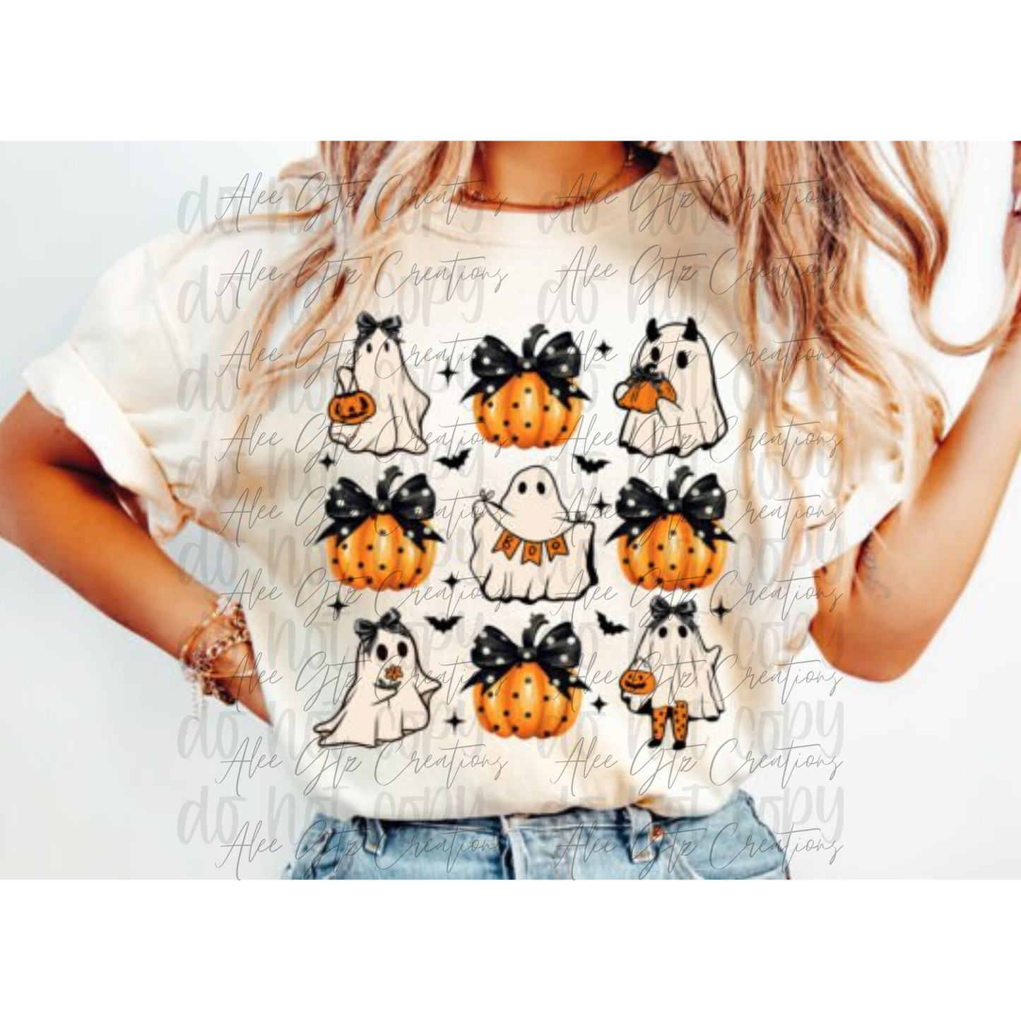 Cute Spooky Ghost Shirt / Sweater
