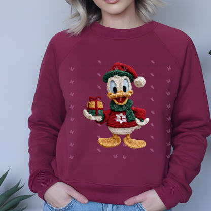 Duck Faux yarn Shirt/ Sweater