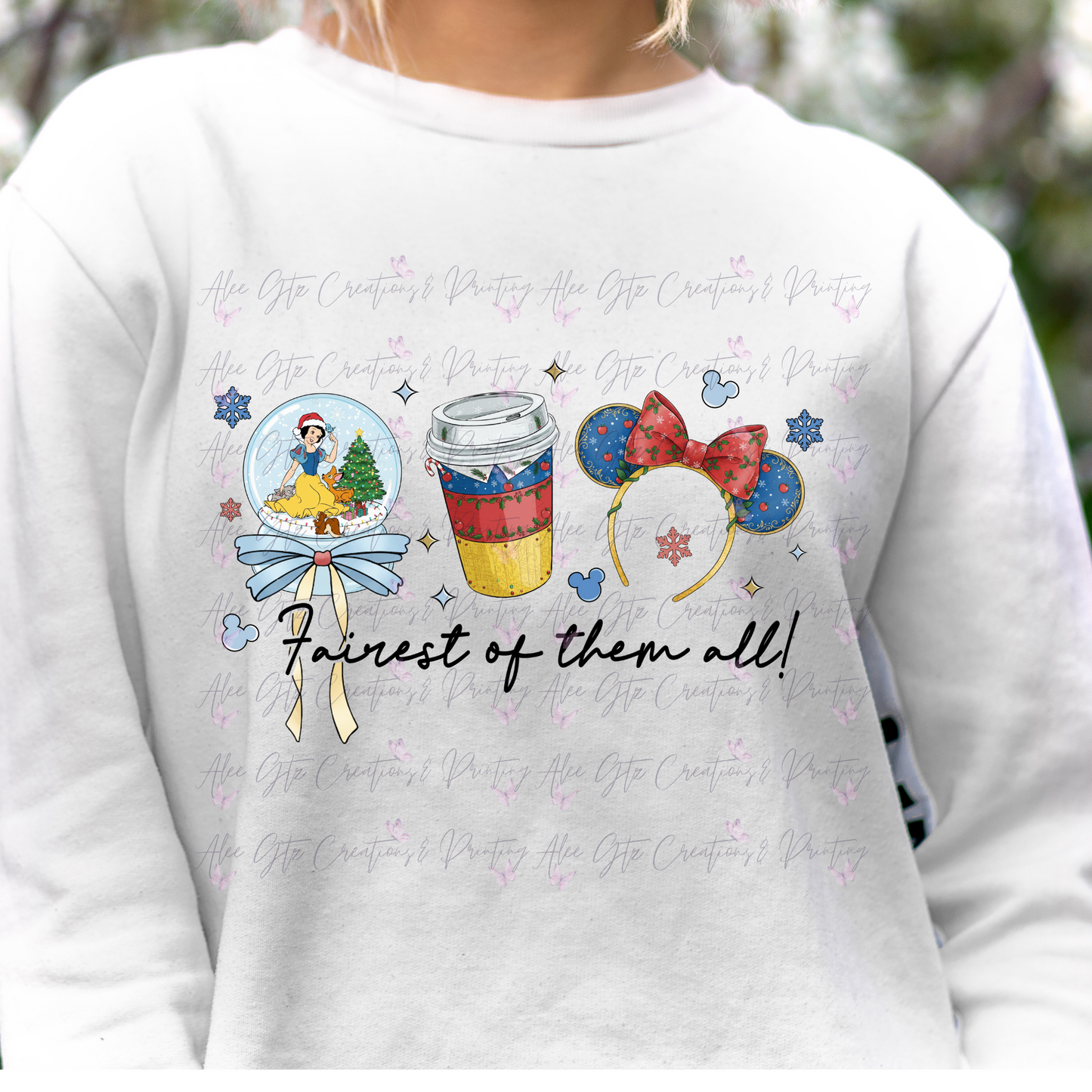 Snow white Christmas Shirt/ Sweater