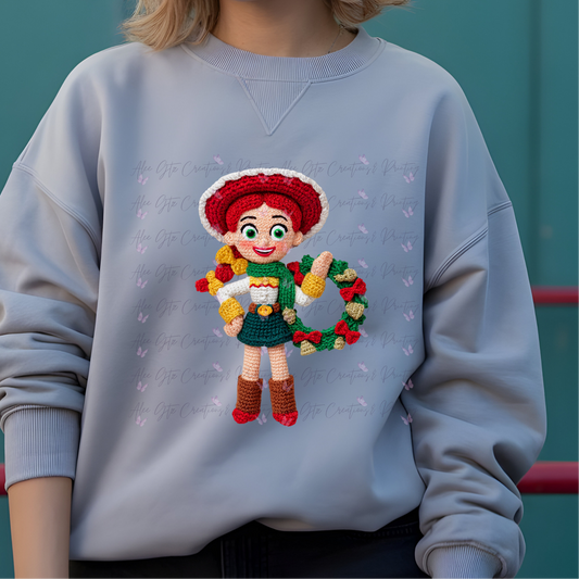 Jessy Faux Yarn Shirt/ Sweater