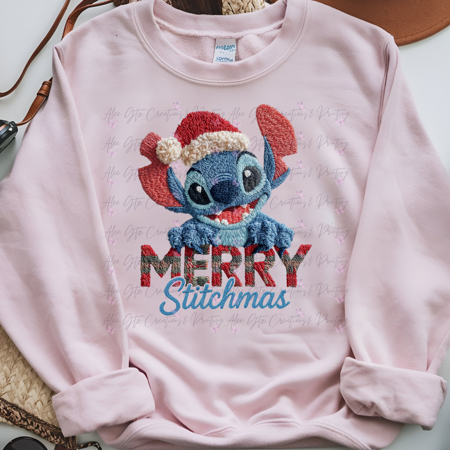 Stitch Faux Yarn  Shirt/ Sweater