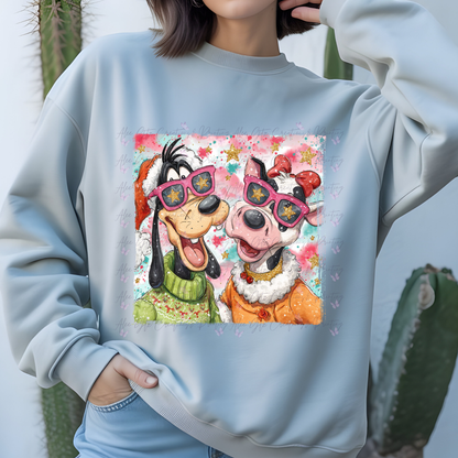 Goofy & cow Shirt/ Sweater