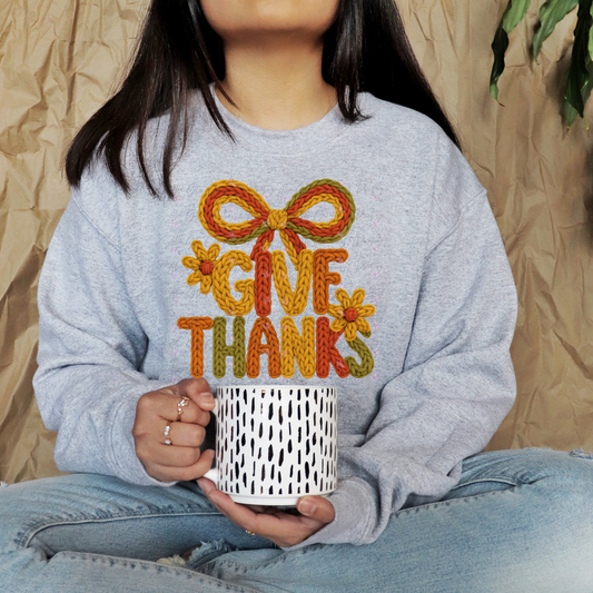 Give Thanks Shirt/ Sweater
