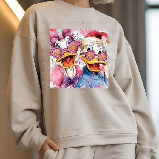 Donald Duck and Daisy Shirt/ Sweater