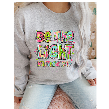 Be The Light Mathews5;14 Shirt/ Sweater