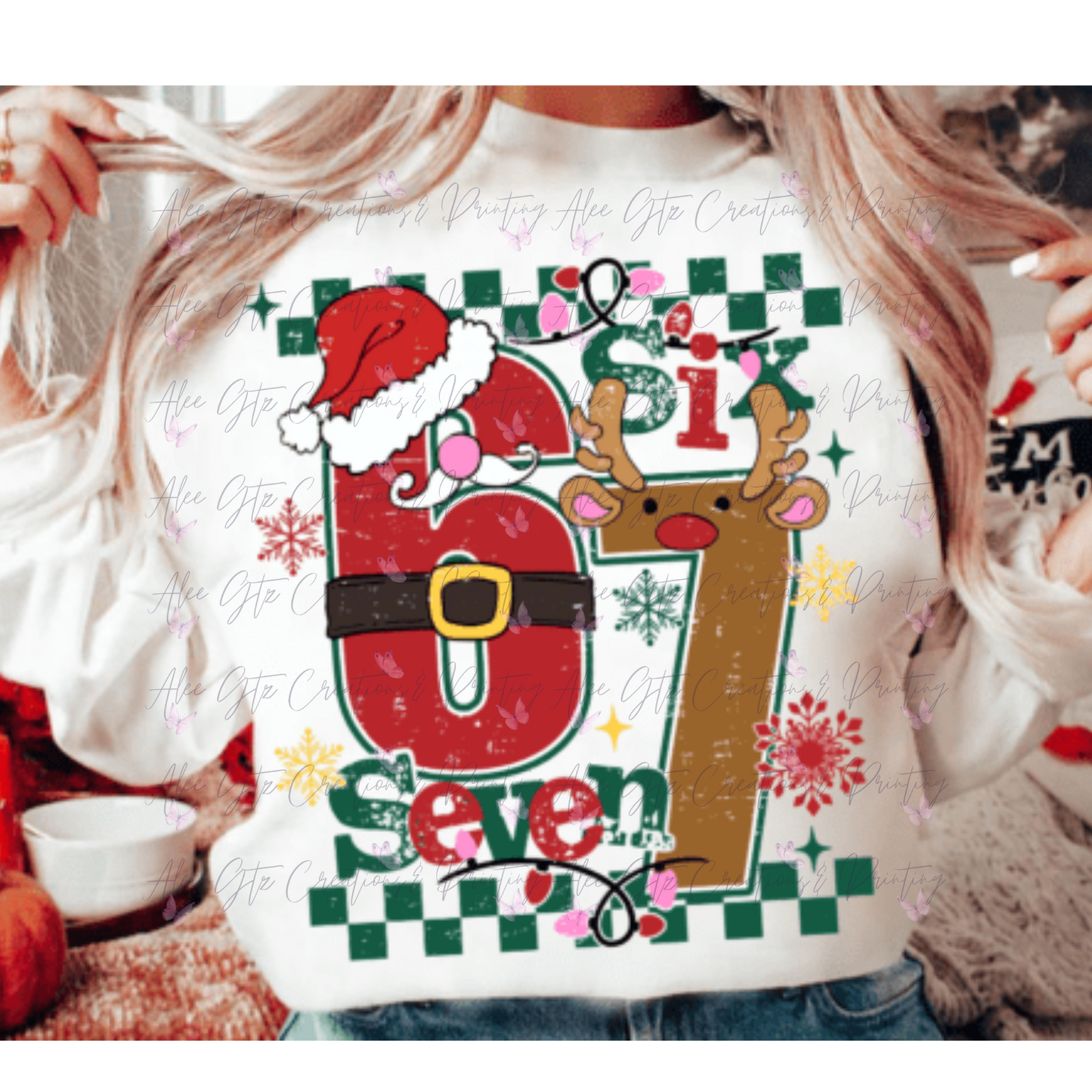 6-7 funny Christmas Shirt/ Sweater