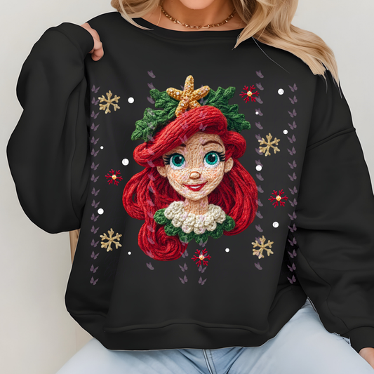 Ariel Faux yarn  Shirt/ Sweater