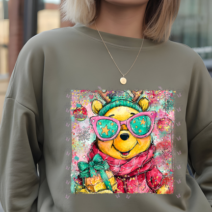 Colorful Pooh Shirt/ Sweater