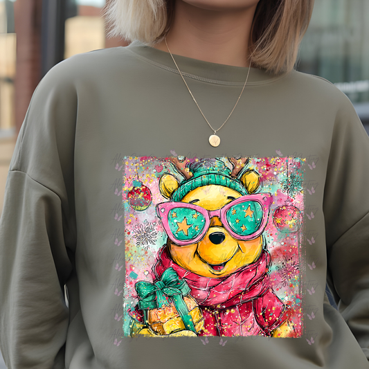 Colorful Pooh Shirt/ Sweater