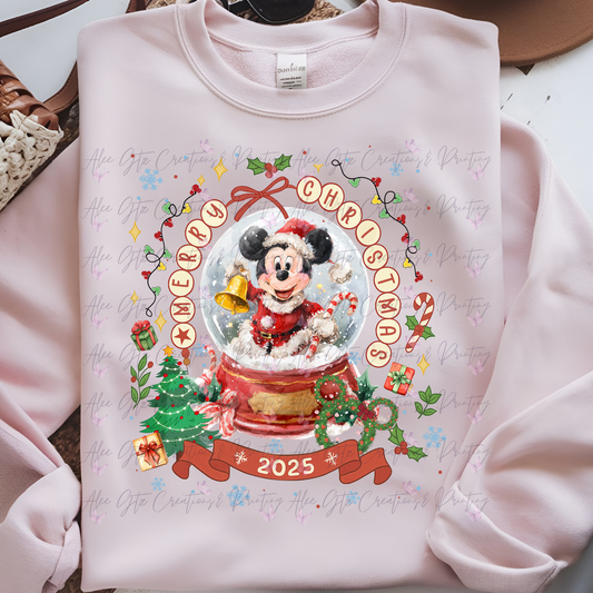 Mickey 2025 Snowglobe Shirt/ Sweater