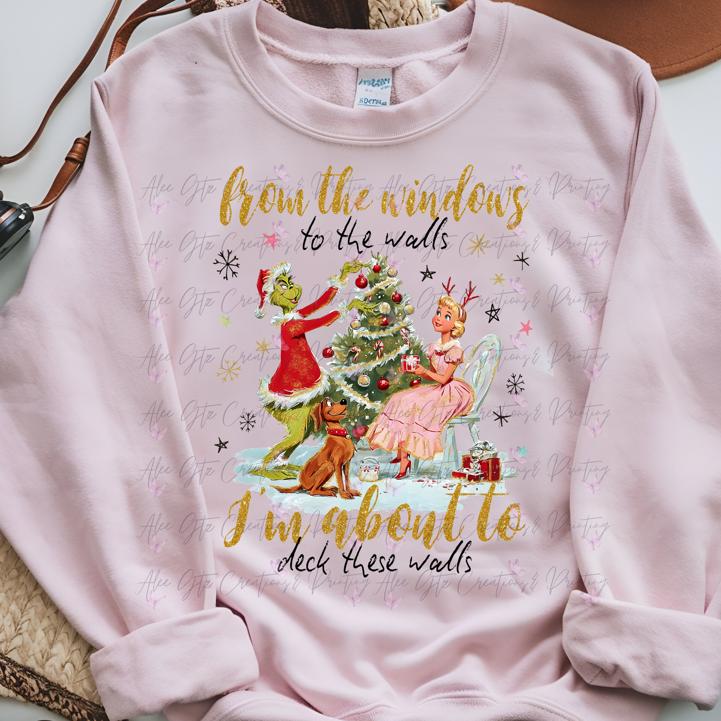 Vintage Grinch , Cindy Lou & Max Shirt/ Sweater