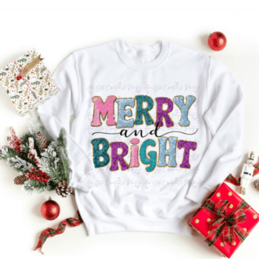 Merry and Bright Shirt/ Sweater