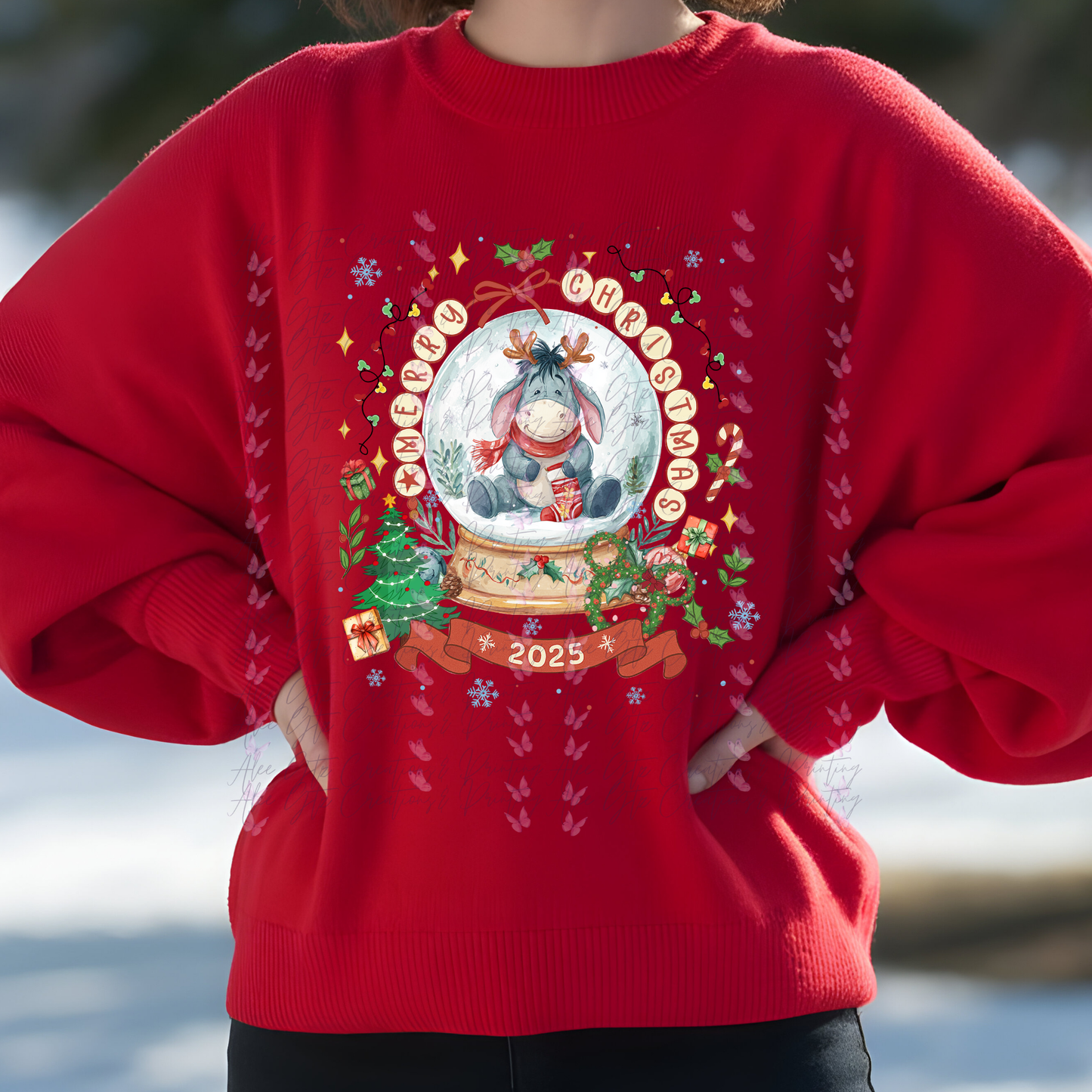 Eeyore 2025 snowglobe Shirt/ Sweater