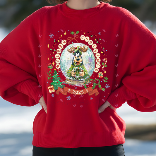 Goofy 2025 Snowglobe Shirt/ Sweater