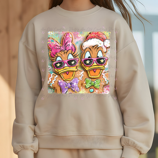 Donald & Daisy Ginger Cookie Shirt/ Sweater