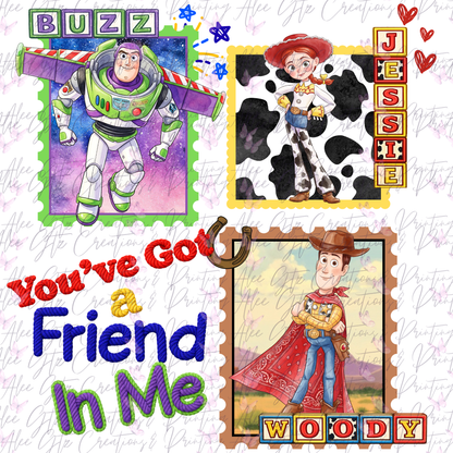 Toystory you got a friend in me  Shirt/sweater