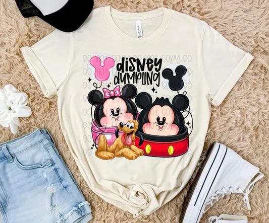 Mickey & Minnie Dumpling Shirt/sweater