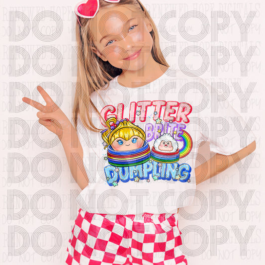 Glitter Dumplin Dumpling Shirt/sweater