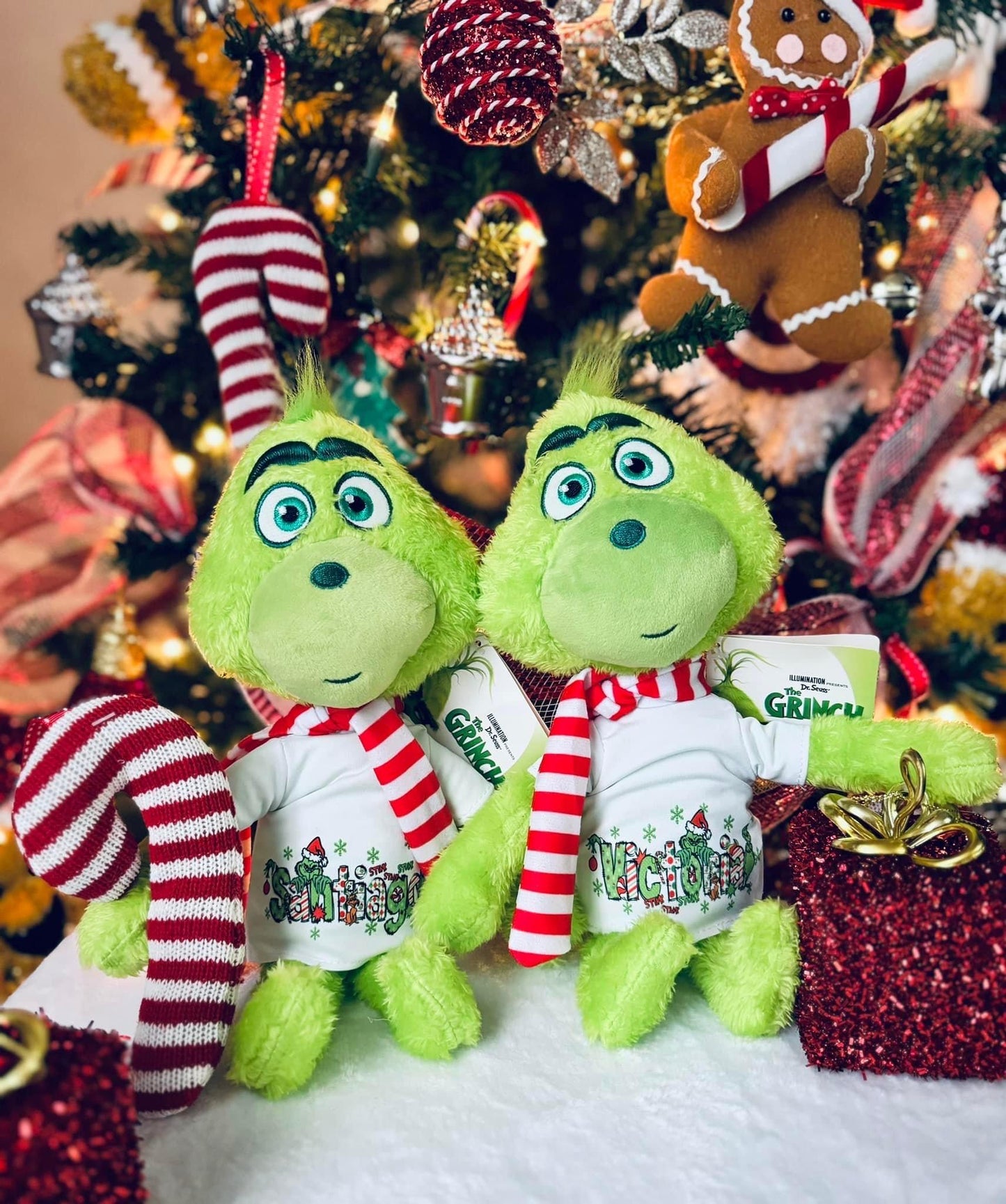 Grinch Stuffed dolls